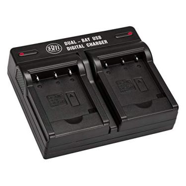 Imagem de Carregador de Bateria BM Premium EN-EL19 Dual Bay para Câmeras Nikon Coolpix A300, W100, S3100, S3200, S3300, S3500, S3600, S3700, S4100, S4200, S4300, S5200, S5300, S6400, S6500, S6800, S6900, S7000
