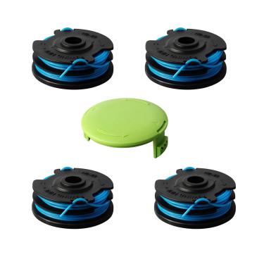 Imagem de THTEN Carretéis para comedor de ervas daninhas 71-99006 compatíveis com Craftsman 71-30378 71-30383 71-98981 71-98982 CMCST900D1 Tipo 1, CMESTE920 Carretel de substituição de alimentação automática de linha dupla