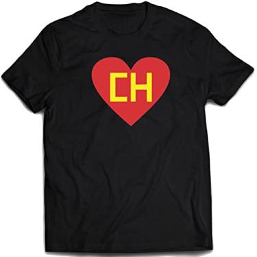 Imagem de Camisa chapolin colorado camiseta preta love tv série Cor:Preto;Tamanho:G Adulto