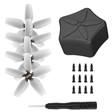Imagem de MOOKEENONE 2 Pairs Propellers + Blades Storage Box Protective Case Kit for DJI Avata Drone