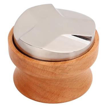 Imagem de nivelador e tamper manual de 51/53/58 mm,Tamper do distribuidor de café, nivelador de café de cabeça dupla, compactadores manuais de café expresso profissional de profundidade ajustável, ferramenta d(53mm)