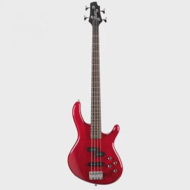 Imagem de Contra Baixo 4 Cordas Cort Action Bass Plus Tr Trans Red