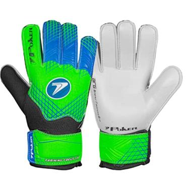 Imagem de Luva Futebol De Campo Training Focus Junior Poker Cor:Verde;Tamanho:6