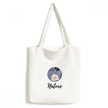 Imagem de Bolsa de lona branca roxa abstrata arte sacola sacola sacola de compras bolsa casual bolsa de mão