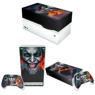 Imagem de Capa Anti Poeira E Skin Compatível Xbox Series S - Coringa Joker - Pop