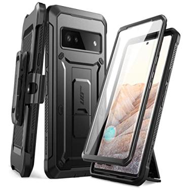Imagem de SUPCASE Capa Unicorn Beetle Pro Series para Google Pixel 7a (versão 2023), capa coldre resistente de corpo inteiro com protetor de tela integrado (preto)