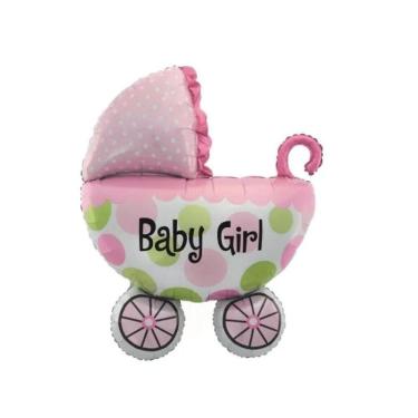Imagem de Balao Carrinho Bebe Cha Revelaçao Festa Evento Comemoraçao