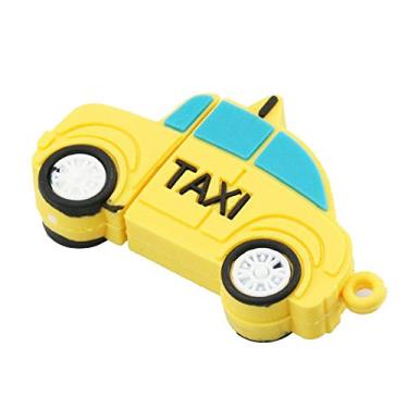Imagem de 8 GB Modelo de Táxi USB 3.0 Flash Drive Flash Drive 3.0 Pen Drive USB Jump Drive Memory Stick Zip Drive USB U Disk USB 3.0 Stick USB Disk USB Flash Memory - Amarelo