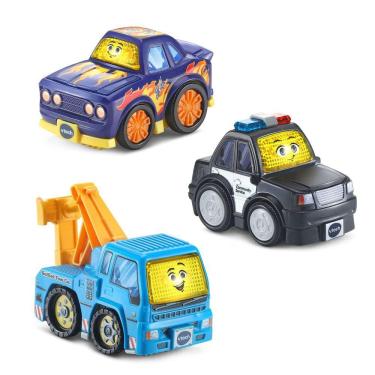 Imagem de Carro de brinquedo VTech Go! Vá! Pacote com 3 Smart Wheels Roadway Heroes