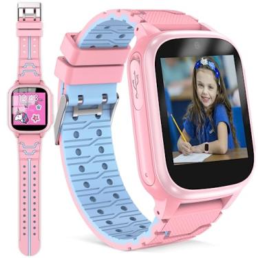 Imagem de Relógio Inteligente Infantil para Meninas e Meninos – Smartwatch infantil com 15 Jogos, Rastreador de Hábitos, 2 Câmeras, 10 histórias, Meninos Meninas de 3 a 10 Anos (cor-de-rosa)