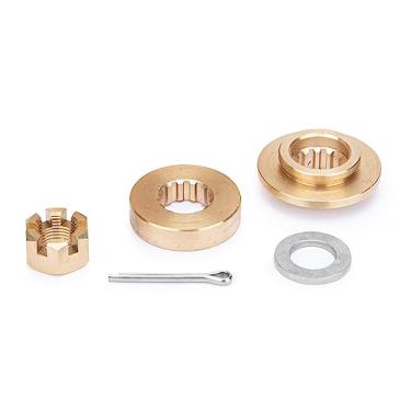 Imagem de VIF Kits de hardware de instalação de atualização OEM para Hélice externa Yamaha, Arruela de Impulso/Espaçador/Arruela/Porca/Contrapino incluído, 4-5hp/9,9-15hp/25-30hp/40-55hp/60-85hp/150-300hp (25-30hp)