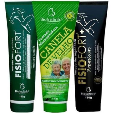 Imagem de Kit Pomadas Fisiofort E Canela De Velho - Bio Instinto