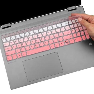Imagem de Capas de teclado projetadas para Lenovo IdeaPad 1 1i 15IJL7 15ADA07 15IAU7 15ALC7 39.6 cm / V15 G4(2024), V15 G3, V15 Gen 2 / IdeaPad Flex 5 5i 40.6 cm, Lenovo Ideapad 3 3 3 i 39.6 Laptop 2023 cm -