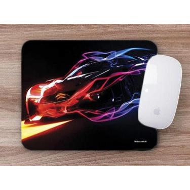 Imagem de Mouse Pad Emborrachado Personalizado Carro Tunado Tunnig Speed Neon - 