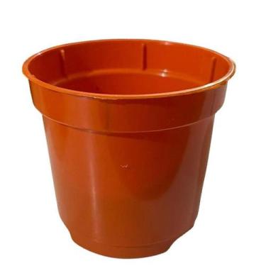 Imagem de mini Vasinhos plástico Coloridos Pote 6 De 80ml Castos E Suculentas - 