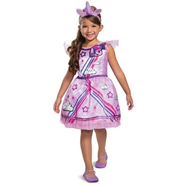 Imagem de Disguise Twilight Sparkle Costume, My Little Pony Outfit for Girls, Children's Character Dress, Classic Kids Size Small (4-6x) Purple