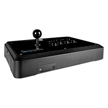 Imagem de Universal Video Game Fight Stick – Classic Plug n Play Arcade Fighting Pad Playstation Joystick Console controlador com conexão USB com fio, cabos de borracha, para PC PS3 Xbox 360 – SereneLife SLARJST28