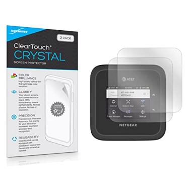 Imagem de Protetor de tela BoxWave compatível com Netgear Nighthawk M6 Mobile Hotspot (MR6110) (protetor de tela da BoxWave) - ClearTouch Crystal (pacote com 2), película HD - protege contra arranhões