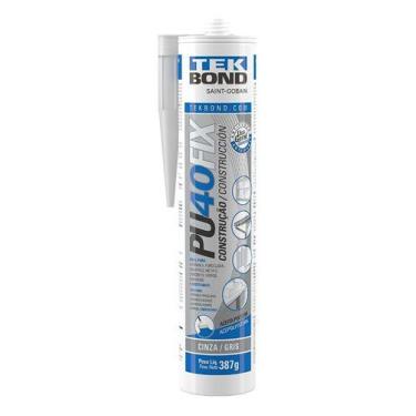 Imagem de Silicone Selante Pu40fix Cinza 387g Tekbond