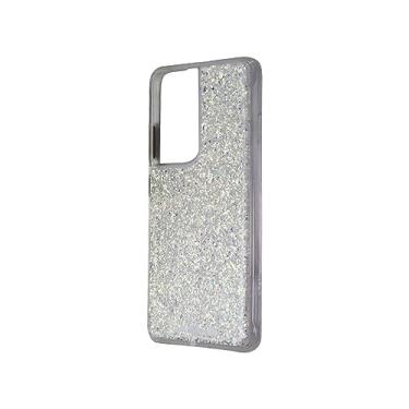 Imagem de Case-Mate - Twinkle – Capa para Samsung Galaxy S21 Ultra 5G – Elementos de glitter – Proteção contra quedas de 3 metros – 17,3 cm – Stardust