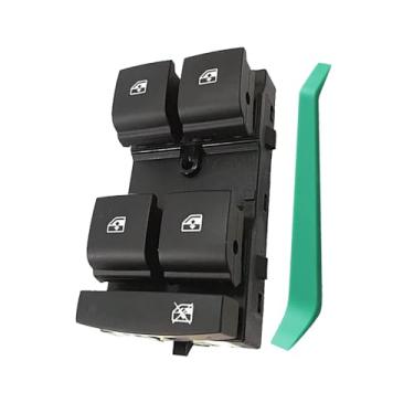 Imagem de Interruptor de janela mestre 20833003 com 8 pinos para Cadillac SRX 2010 2011 2012 2013 2014 2015 2016 Substitua DWS1691, 1S15732 com pé de cabra