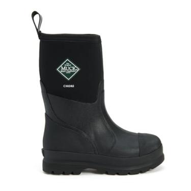 Imagem de The Original MuckBoots Adult Chore Mid Boot Black Waterproof Snow Muck Boots (Men's 7 M/Women's 8 M)