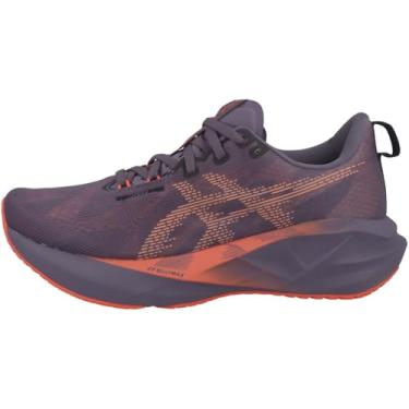Imagem de Asics Tênis de corrida masculino Novablast 5, Roxo acinzentado/recife coral, 43.5 EU