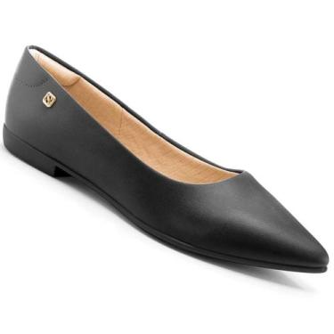 Imagem de Sapatilha Santinelli 1266-001-241 Feminina, Preto, 36