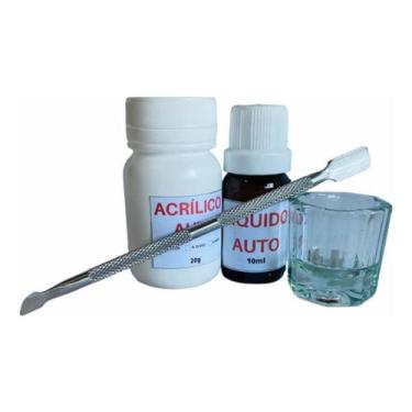 Imagem de Acrílico Auto P Conserto Carcaça De Notebook 20gr + 10ml - WL ODONT, P