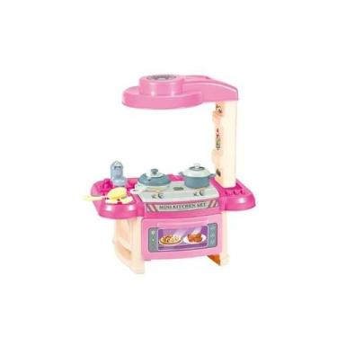 Imagem de Mini Cozinha Infantil com Vapor - Diversão e Realismo para Pequenos Ch