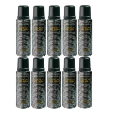 Imagem de Kit 10 Desodorante Cannon Musk - 250 Ml Original - Marca