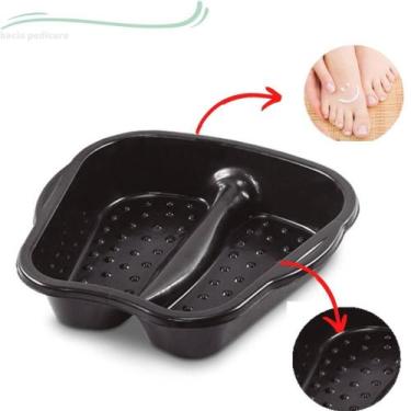 Imagem de Bacia Para Pés Pedicure Manicure Podologia  - Pé Rainha