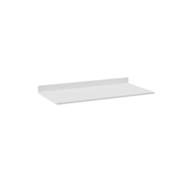 Imagem de Tampo para Balcão de Cozinha com Rodapé Torfi 100cm MDP/BP Branco G96 