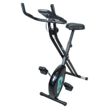 Imagem de Acte, Bicicleta Ergométrica Dobrável 8 Níveis de Resistência Visor Digital Sensor Cardíaco, X-Bike E43