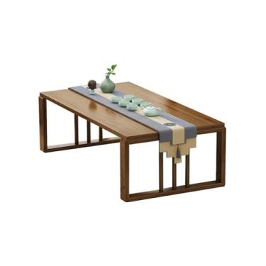 Imagem de Mesa de Centro Mesa de chá pequena mesa de centro japonesa tatami quarto sentado no chão mesa de chá dobrável Mesa de Chá(Médio)