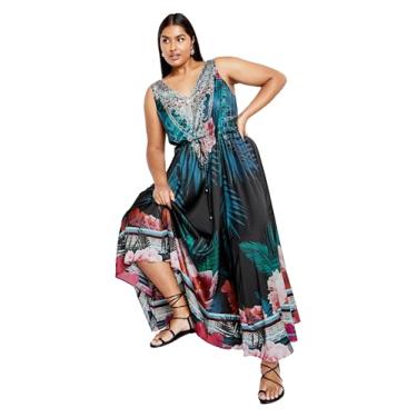 Imagem de City Chic Vestido longo pós-brilho, Noites de verão, 48