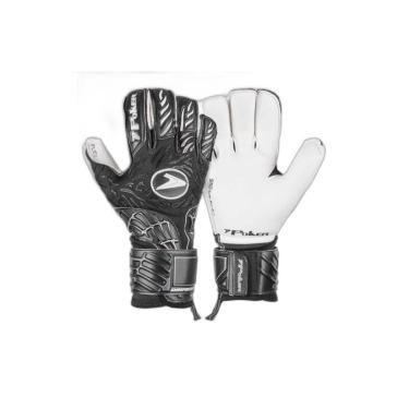 Imagem de Luva Poker Futebol De Campo Profissional Champion 8 Preto / Branco  10-Unissex