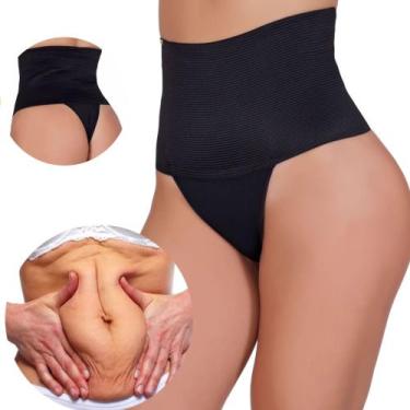 Imagem de Calcinha Redutora Pós Parto Elástico Na Cintura Cós Modelador Anti Cul