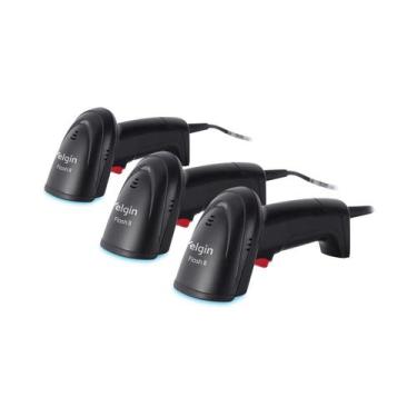 Imagem de Kit Leitor Elgin Flash 1D USB - 3 Unidades