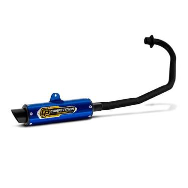 Imagem de Escapamento Esportivo Pro Tork Competition Moto Yamaha Ybr 125 Preto, 