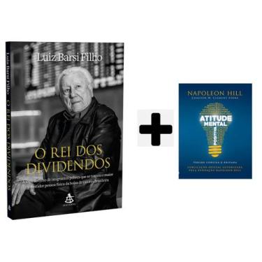 Imagem de Kit Livros físico, O Rei Dos Dividendos, Luiz Barsi Filho + Atitude Me