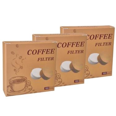 Imagem de Mega-XT, Filtros de Papel 64 mm para Cafeteira Aeropress, YuroPress e Similares (300 Filtros)