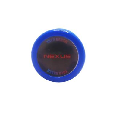 Imagem de Yoyo Profissional Nexus Brasil Preto com 3 Cordas (Ioio, Yo-Yo) (Azul)