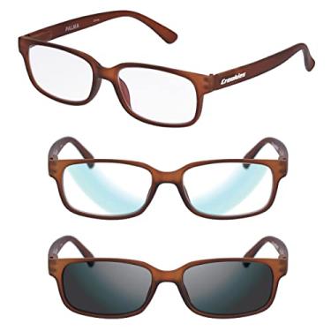 Imagem de Croakies Óculos De Sol Progressivos Fotocrômicos Palma, Uv400 Para Áreas Externas, Luz Azul Com Dispositivos Hev, Pacote