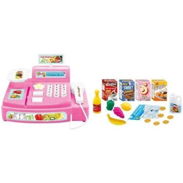 Imagem de Caixa Registradora Infantil mini feirinha - TOYS
