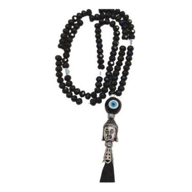 Imagem de Japamala Rosário Equilibrio Proteção - Meru Buda Olho Grego