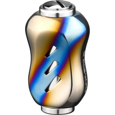 Imagem de GOEMXUS Manípulo elétrico de titânio compatível com Shimano Stradic Vanford Curado SLX Daiwa Fuego Tatula Spinning Reel peças de reposição 22 mm