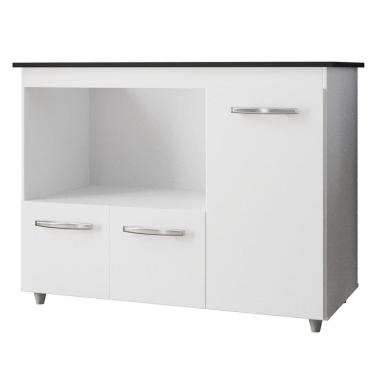 Imagem de Balcão para Cooktop 5 Bocas 3 Portas com Tampo Cortado Anita