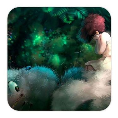 Imagem de Placa Quadro Decorativo 18x18 Cm Ghibli - Meu Vizinho Totoro - Pomps G