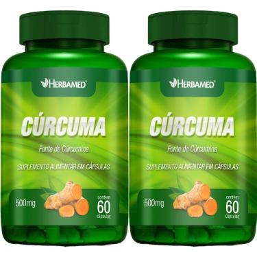 Imagem de Kit 2X Cúrcuma - 60 Cápsulas - Herbamed-Masculino